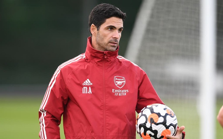 Mikel Arteta si užívá tréninky s hráči Arsenalu